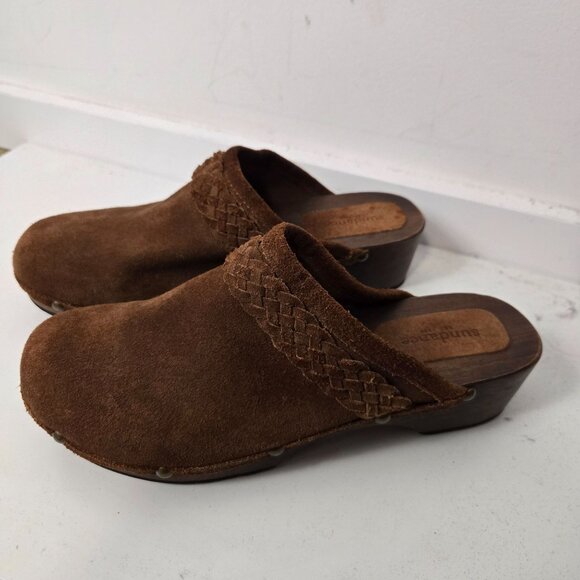 Sundance Brown Suede Mules, size 9 - Picture 8 of 11
